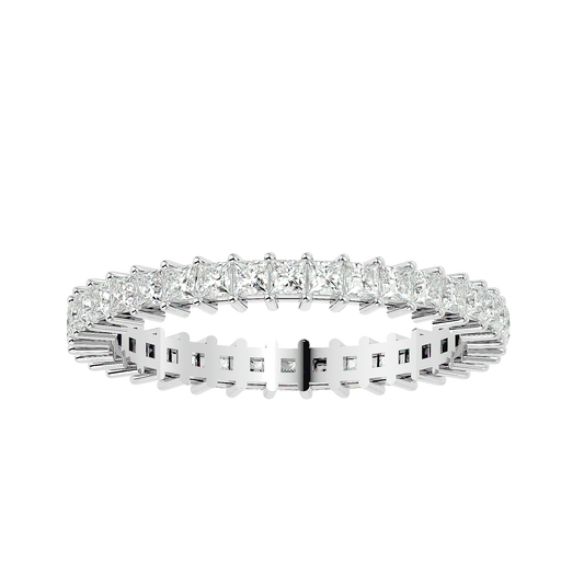 Forever Radiant Princess-Cut Eternity Band