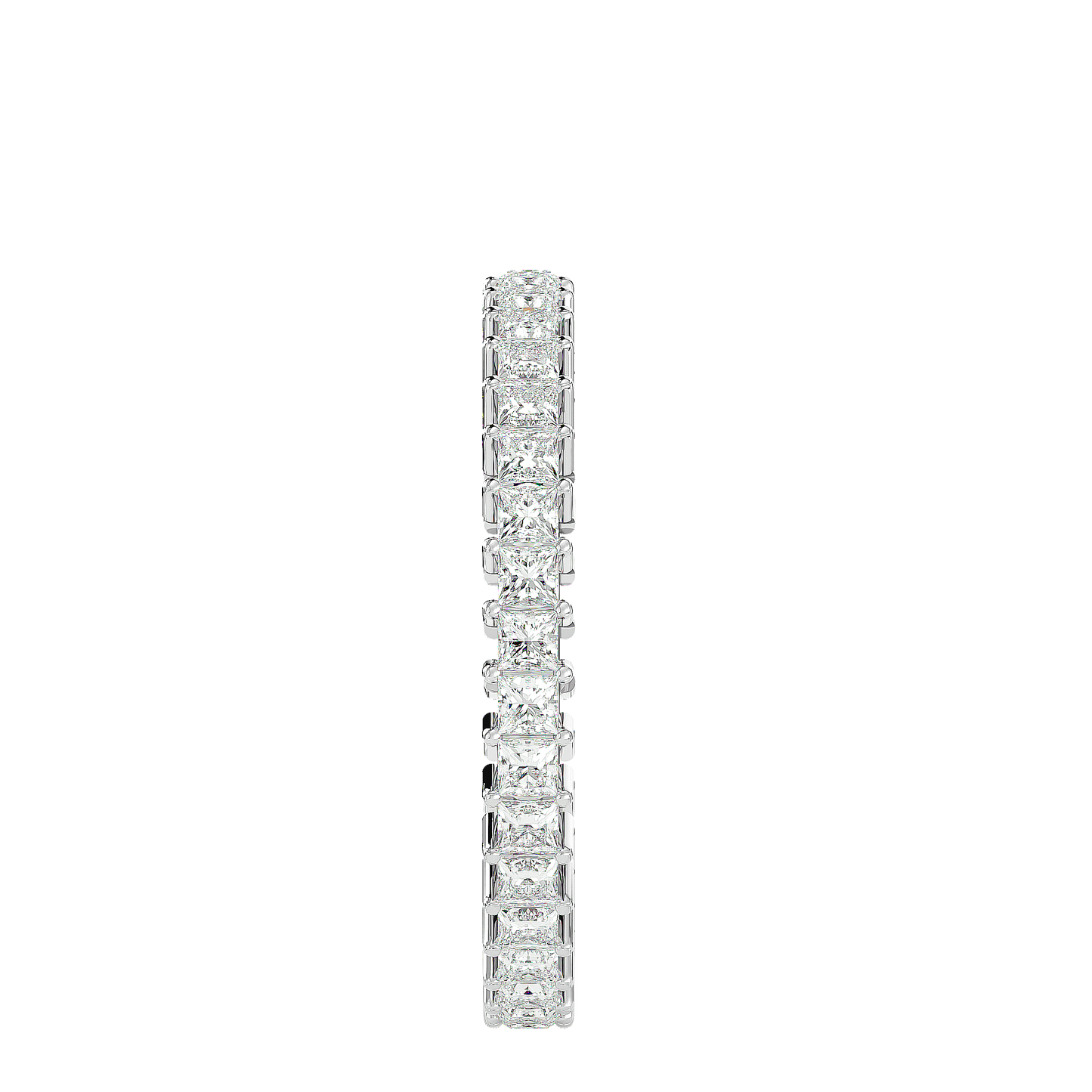 Forever Radiant Princess-Cut Eternity Band