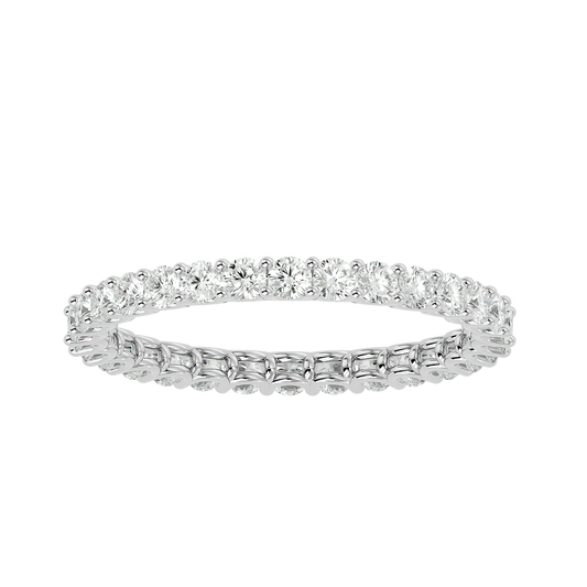 Eternal Brilliance Prong-Set Eternity Band