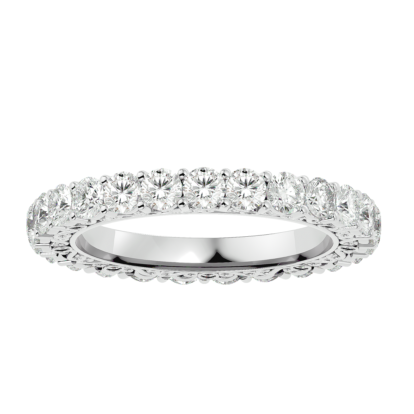 Radiant Elegance Diamond Eternity Band