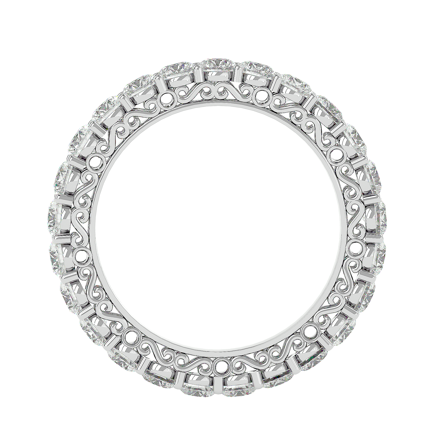 Radiant Elegance Diamond Eternity Band