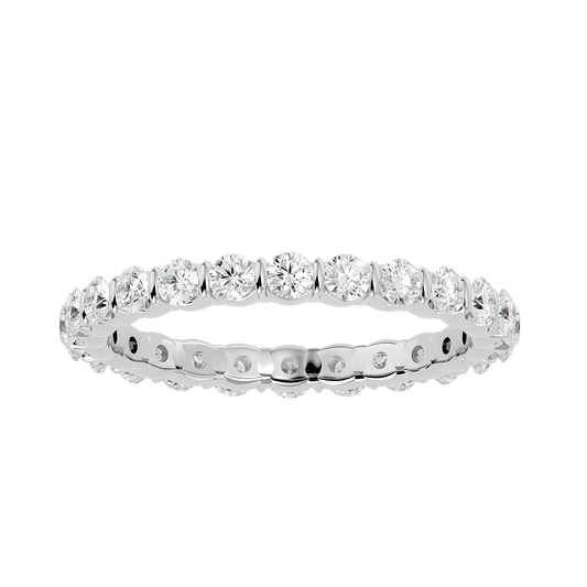 Brilliant Radiance Round Eternity Band