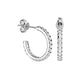 Classic Radiance Diamond Hoops