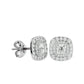 Celestial Halo Diamond Studs