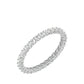 Eternal Brilliance Prong-Set Eternity Band