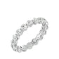 Radiant Unity Bezel-Set Eternity Ring