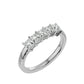 Eternal Radiance Princess-Cut Diamond Band