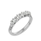 Timeless Radiance Five-Stone Diamond Ring