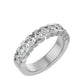 Radiant Elegance Channel-Set Diamond Band