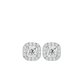 Eternal Glow Cushion-Cut Diamond Studs