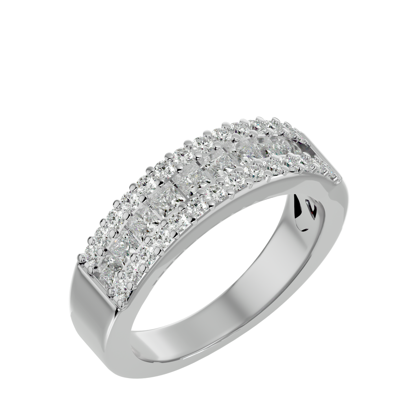 Brilliance Pav Diamond Band