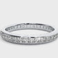 Radiant Channel Princess-Cut Eternity Band