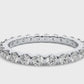 Brilliant Radiance Round Eternity Band