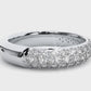 Radiant Pavé Diamond Eternity Band