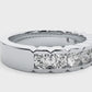 Radiant Elegance Channel-Set Diamond Band