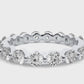 Radiant Unity Bezel-Set Eternity Ring